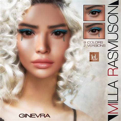 Second Life Marketplace Hud Mrm Demo Ginevraeyes Makeup For Lelutka