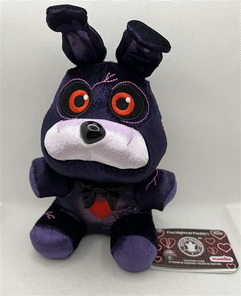 Five Nights At Freddys Fnaf Blackheart Bonnie Plush Soft Toy Funko