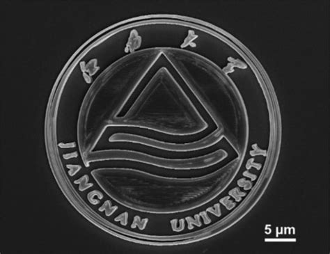 Microstructure of Jiangnan University logo. | Download Scientific Diagram