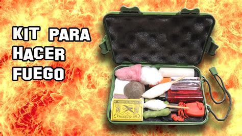 Kit Para Hacer Fuego Vídeo de Supervivencia YouTube