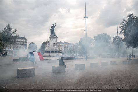 Manifestation Anti Pass Sanitaire Paris 18 Septembre 2021 Flickr