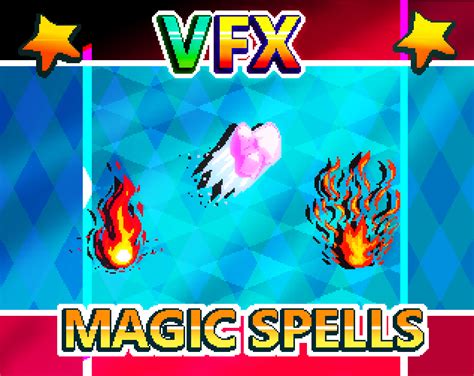 Vfx Magic Spells Vol 3 Pixel Art Effects By Kiddolink