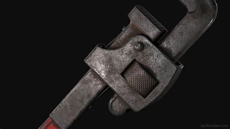 Jac Rossiter Prop Artist Pipe Wrench Hero Prop