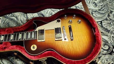 2020 Exclusive Aaa Flame 🔥 Gibson Les Paul 60s Standard In Bourbon