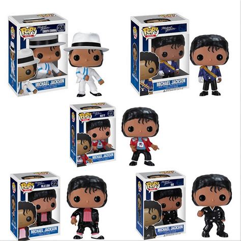 Vg Boneco Funko Pop Do Michael Jackson Beat It Billie Jean Bad Boneco