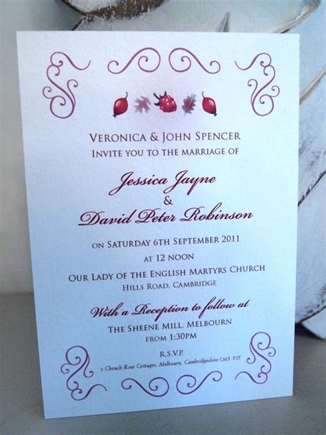 30 Fall Wedding Invitations Ideas Wohh Wedding