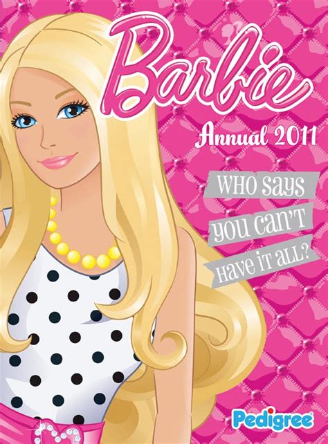 LK New media Design: 'Barbie Annual 2011' Front Cover & DPS examples ...