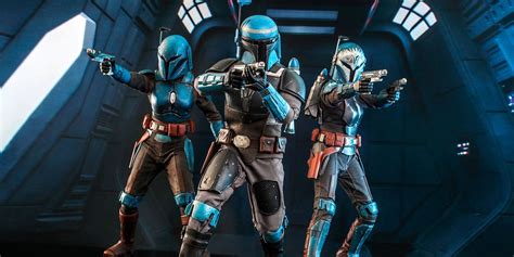 The Mandalorians Bo Katan Nite Owls Get Hyper Realistic Hot Toy Figures