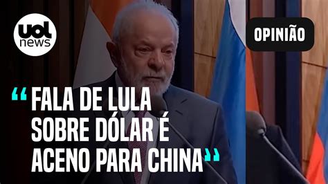 Fala de Lula sobre dólar contraria EUA mas presidente vê medida como