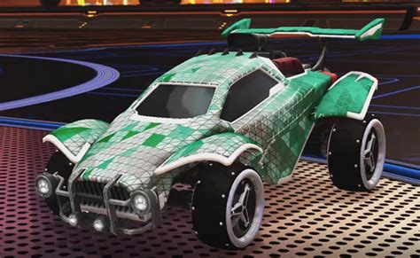 Rocket League Titanium White Octane Design With Titanium White Trigon