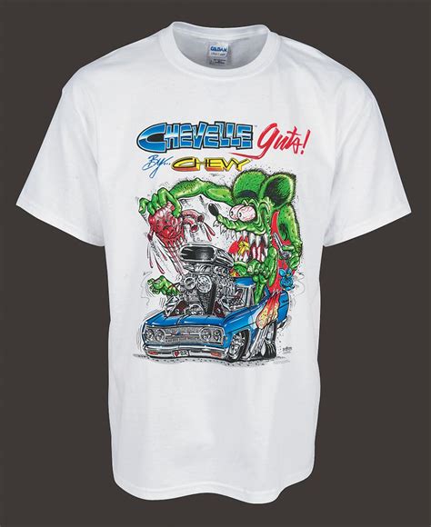 Chevelle Guts Rat Fink T-Shirt - Free Shipping on Orders Over $99 at Summit Racing