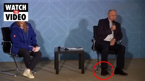 Vladimir Putin Health Russian Presidents Feet Seen Twitching