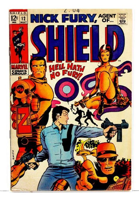 Nick Fury Agent Of Shield Silver Age Comic Book Marvel Comics