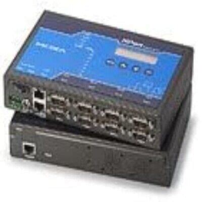 New Moxa Nport Dt J Port Rs Device Server Rj Vdc