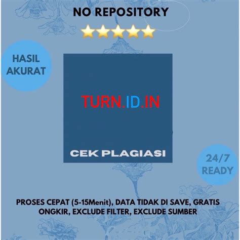 Jual Cek Turnitin Plagiat Skripsi Terbaik Dan Akurat Shopee Indonesia