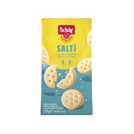 Comprar Galletitas Saladas Sin Gluten 175 gr Schär Vegaffinity