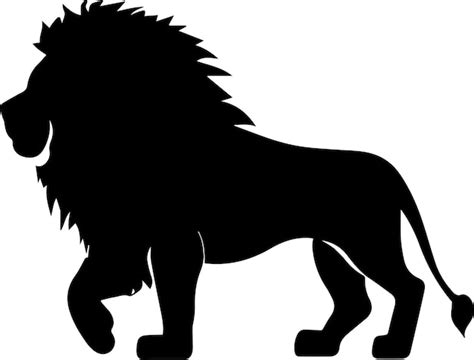 Premium Vector Lion Vector Silhouette 4