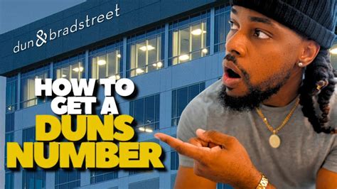 How To Get A Duns Number From Duns And Bradstreet Fast Youtube