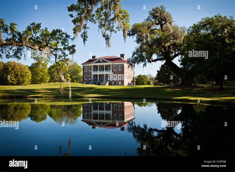 Drayton Hall Plantation In Charleston Sc Palladian Style Estate Built