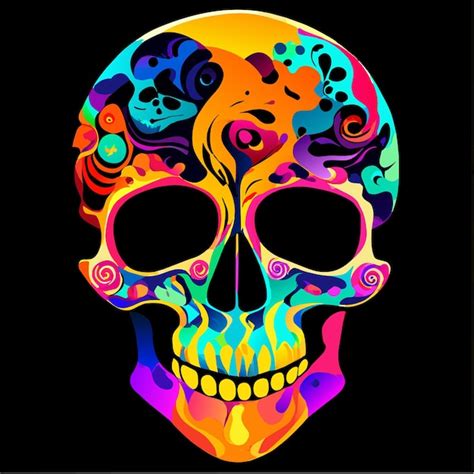 Premium Vector Epic Skull Graphic Element Redefining Design Rules