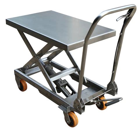 200kg Stainless Steel Scissor Lift Table