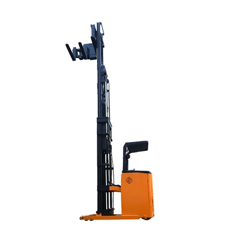 1 0 Ton 1 5 Ton Narrow Aisle 3 Way Electric Pallet Stacker Forklift