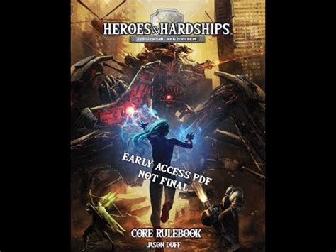 Heroes Hardships Universal Rpg System Early Access Review Pt