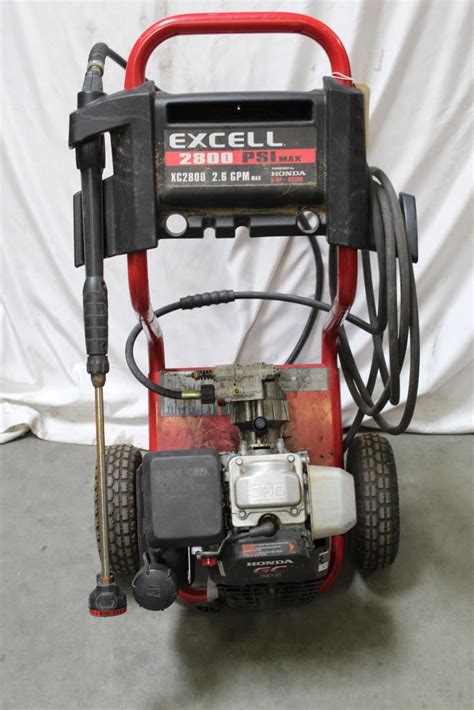 Excell Pressure Washer Property Room