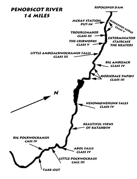 Penobscot River Map