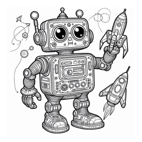 Coloriages Robots