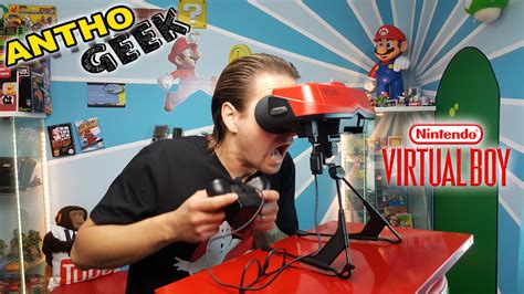 Le Virtual Boy Le Playstation Vr De Nintendo Anthogeek Youtube