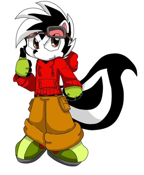 Punky Skunk By Mongoosegoddess On Deviantart