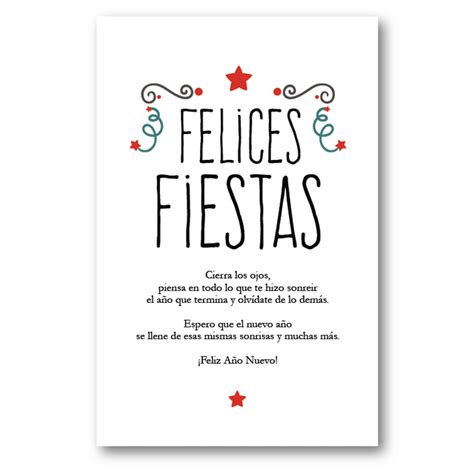 Felices Fiestas Postal Tarjetas para Navidad y Fin de Año