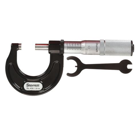 Starrett Inch In To In Range Mechanical Outside Micrometer