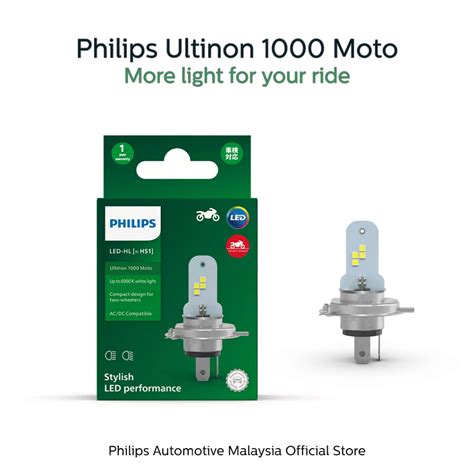 Philips Ultinon Moto Led Hs Hs H K Stylish White