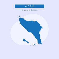 Aceh Map Indonesia Vector Images (over 260)