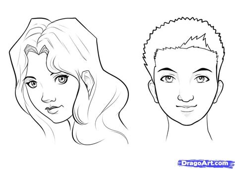 How To Draw People Faces