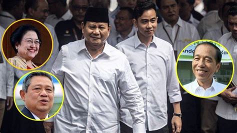 KEINGINAN Prabowo Bisa Duduk Bareng Dengan Jokowi SBY Dan Megawati