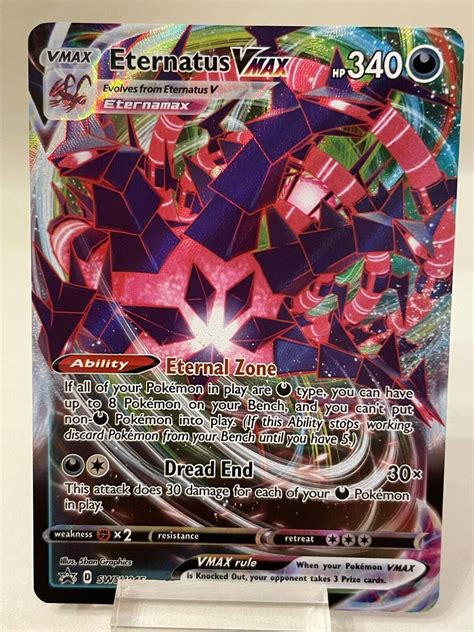 Mavin Eternatus Vmax SWSH045 Pokémon Black Star Promo From Collection