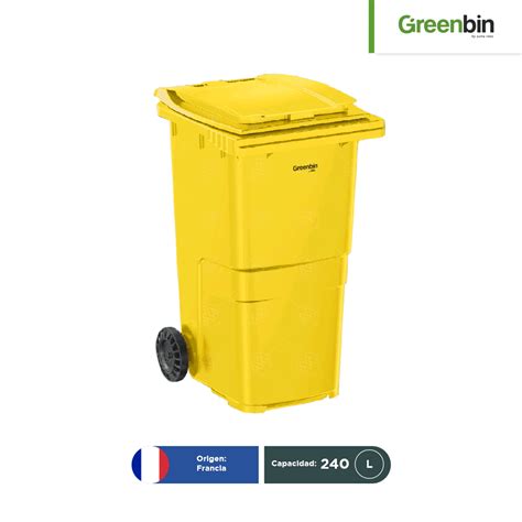 Contenedor Con Ruedas Greenbin L Grupo Zuma