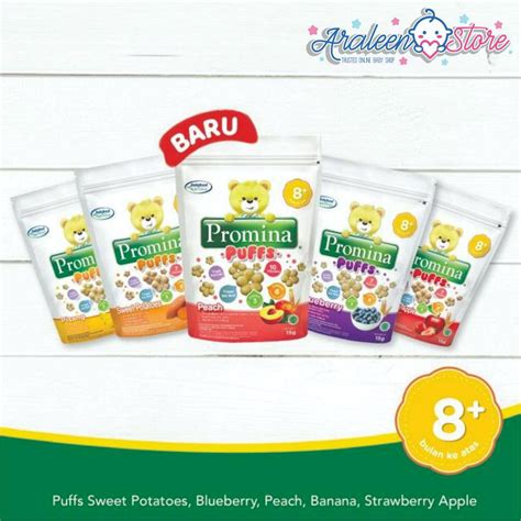 Jual Promina Puff Snack Bayi 8 Bulan Makanan Bayi Cemilan Bayi Cemilan