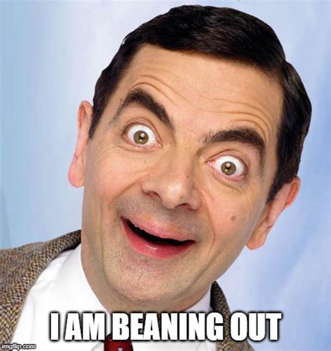 Mr Bean Excited Imgflip