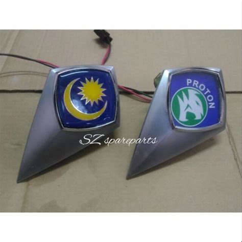 Logo Proton Saga Lama Berlampu Shopee Malaysia