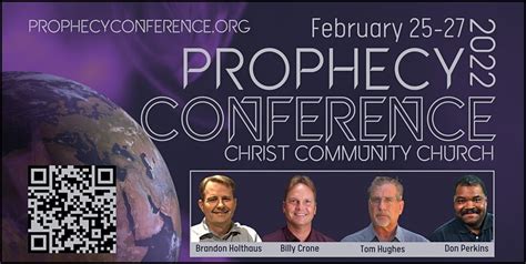 According To Prophecy Ministries Conference Schedules Christ Comunity