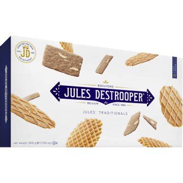 JULES DESTROOPER Galletas Jules Destrooper Tradicional Surtido 200 Gr