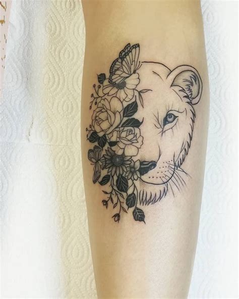 Top 91 Lioness Tattoo Ideas [2020 Inspiration Guide] Next Luxury Lioness Tattoo Design Female