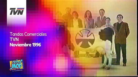 Tandas Comerciales TVN Noviembre 1996 YouTube