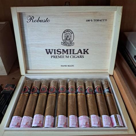 Jual Rokok Cigar Cerutu Wismilak Premium Robusto Woodenbox Btg