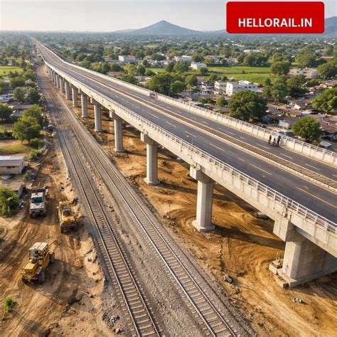 chainpura railway overbridge construction reaches final stage  niwai
