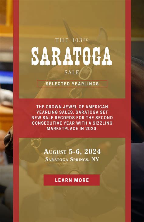 Saratoga Yearling Sale 2021 Catalog at Jerry Demelo blog